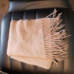 Authentic vintage Fendi winter scarf